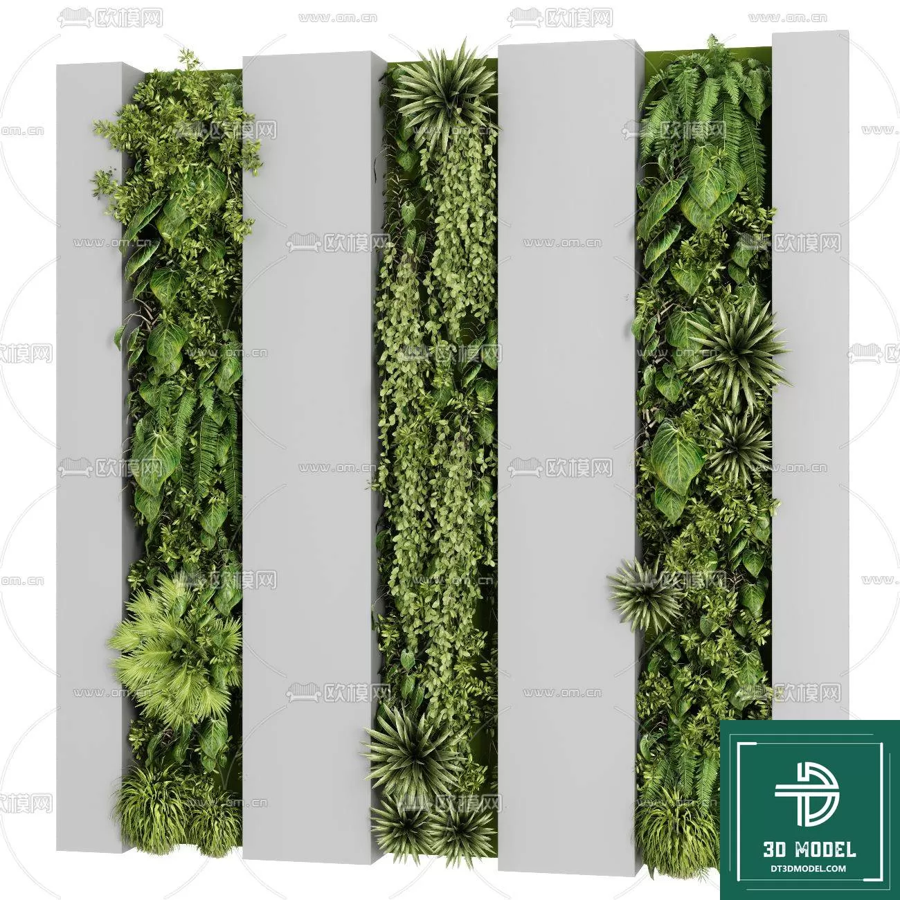 VERTICAL GARDEN – FITOWALL PLANT 3D MODEL – 171