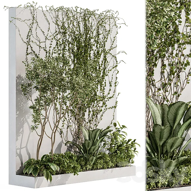 Vertical Garden Outdoor – Wall Decor 41 3DModel Vertical Garden Outdoor – Wall Decor 41 3DModel