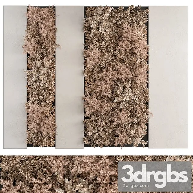 Vertical Garden Wall Decor 67 3D Model Download