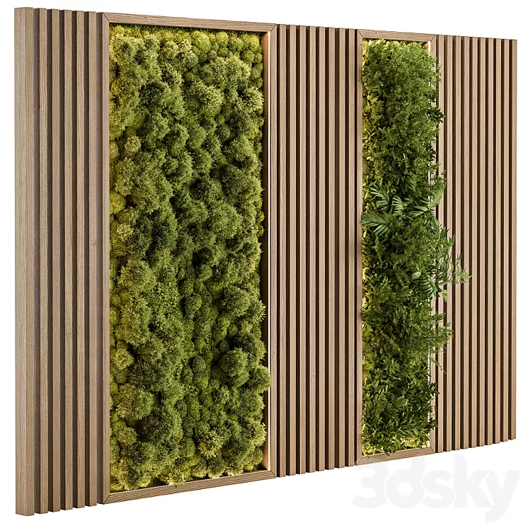 Vertical Garden – Wall Decor 68 3D Model Free Download Vertical Garden – Wall Decor 68 3D Model Free Download