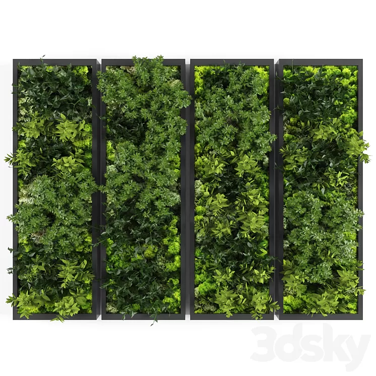 Vertical garden148 3D Model Vertical garden148 3D Model
