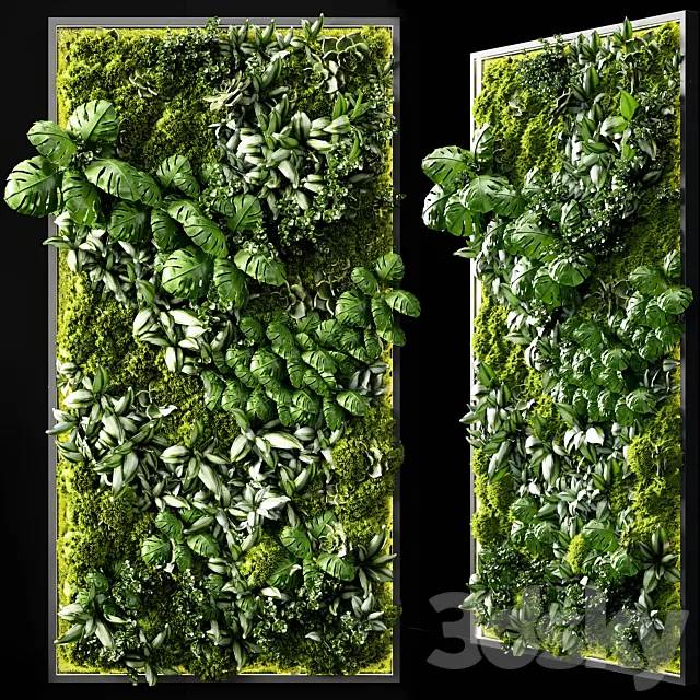 Vertical landscaping module 3D Model Vertical landscaping module 3D Model