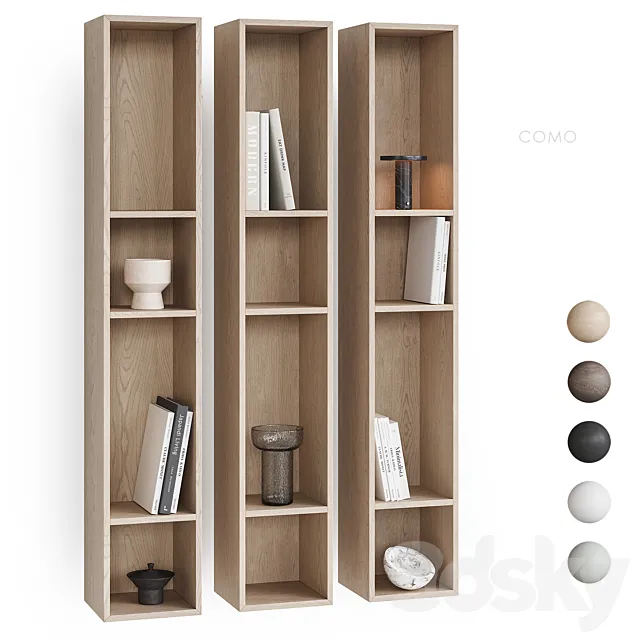 Vertical rack COMO NG7 3D Model