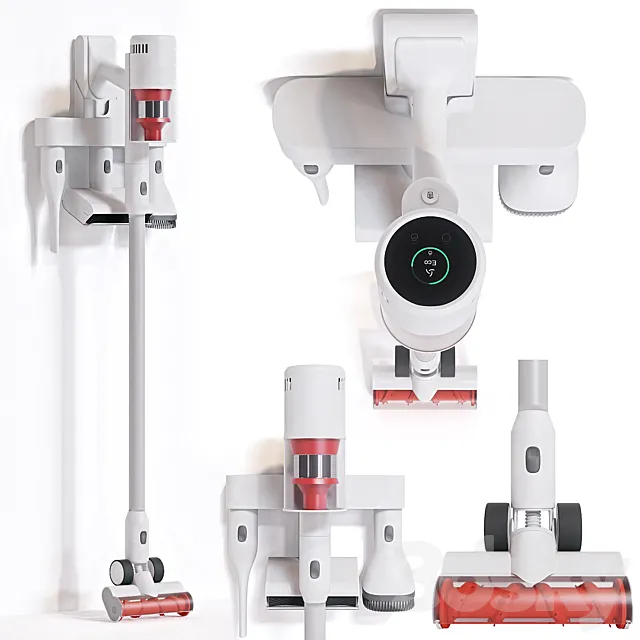 Vertical vacuum cleaner 3D Model