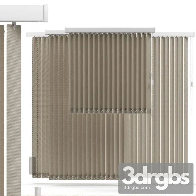 Verticle Blinds 3D Model Download