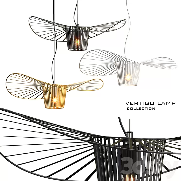 VertigO lamps collection 3D Model