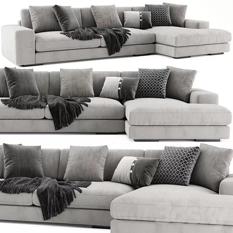 Verzelloni holden chaise longue 3D Model Verzelloni holden chaise longue 3D Model