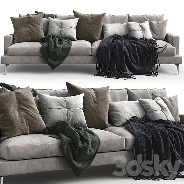 Verzelloni Sofa Larsen 3D Model