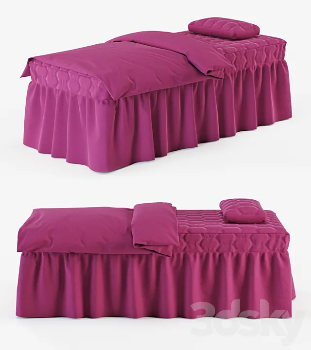 Vescovo Spa bed 3DModel