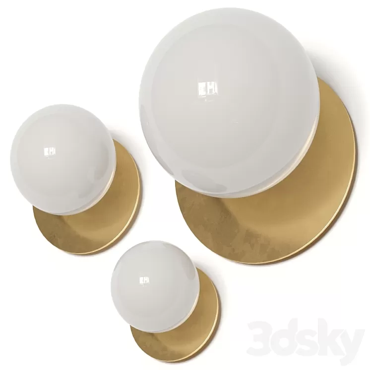 Vesoi Bijoux Wall Lamps 3D Model Free Download