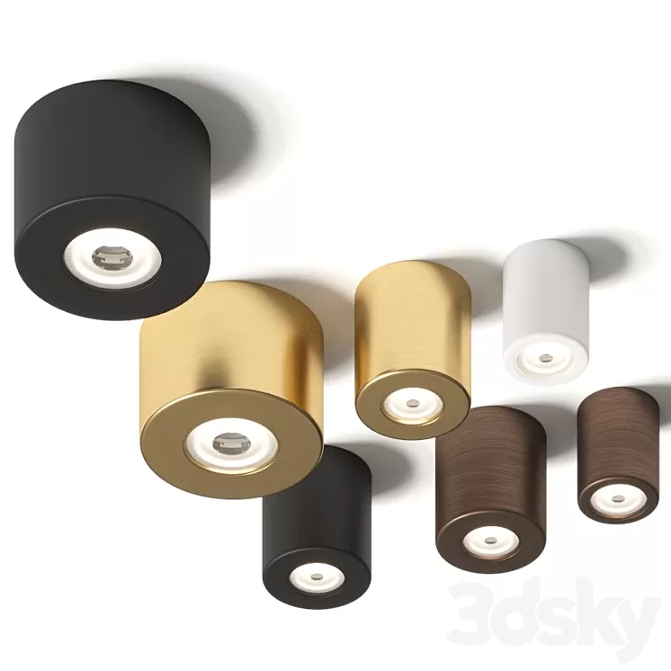 Vesoi Iled Spotlights 3D Model