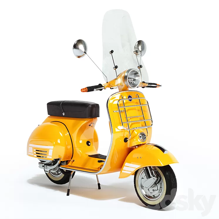 Vespa 3 3D Model