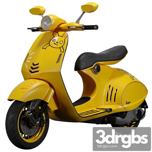Vespa 946 3D Model Download