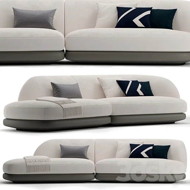 Vesper Giorgetti Sofa 3D Model Vesper Giorgetti Sofa 3D Model