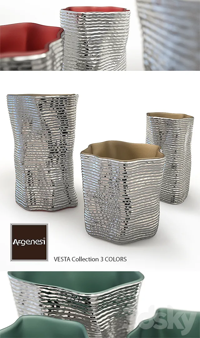 Vesta series by Argenesi 3D Model