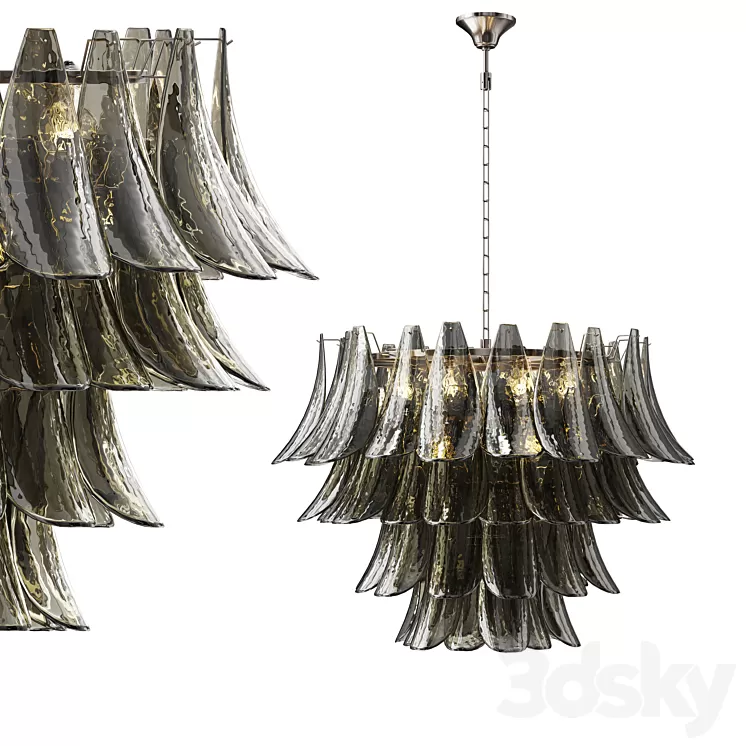Vetro Chandelier 3D Model Vetro Chandelier 3D Model