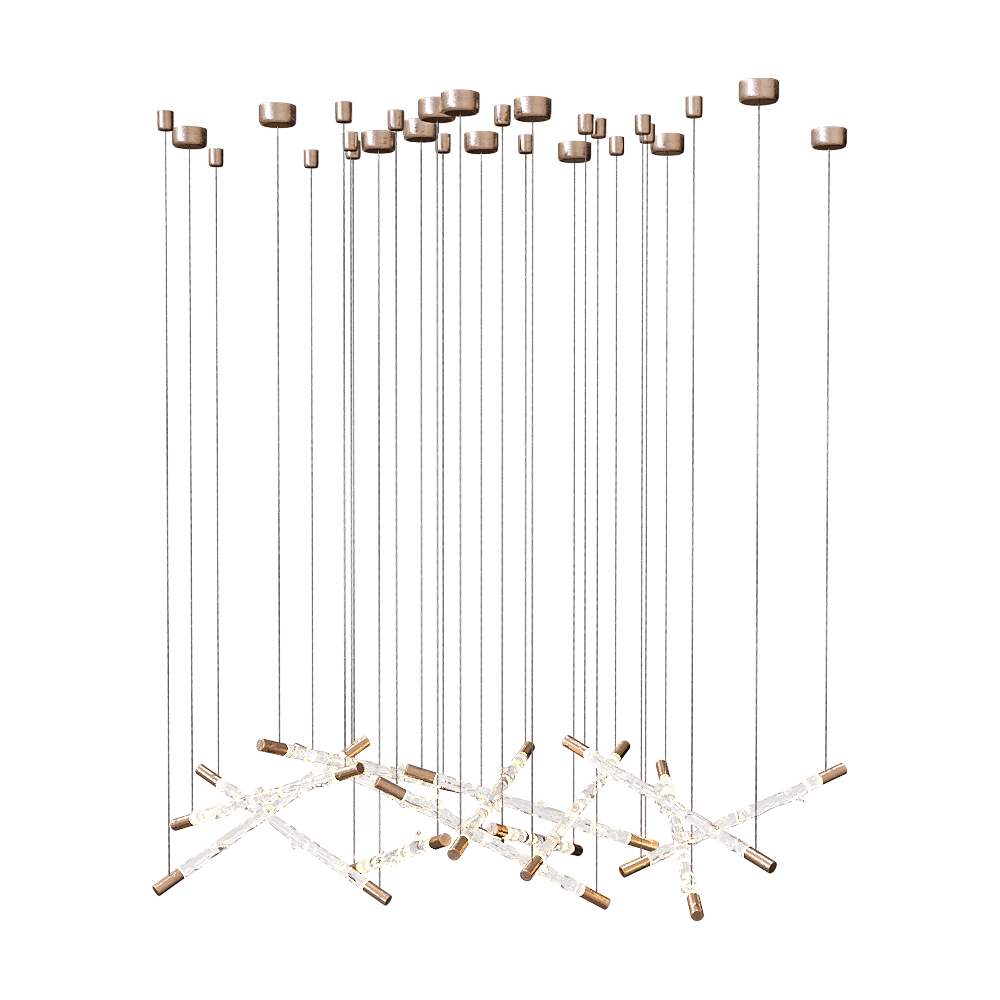 Vetvi – Pendant lamp Ritm 3D Model Vetvi – Pendant lamp Ritm 3D Model