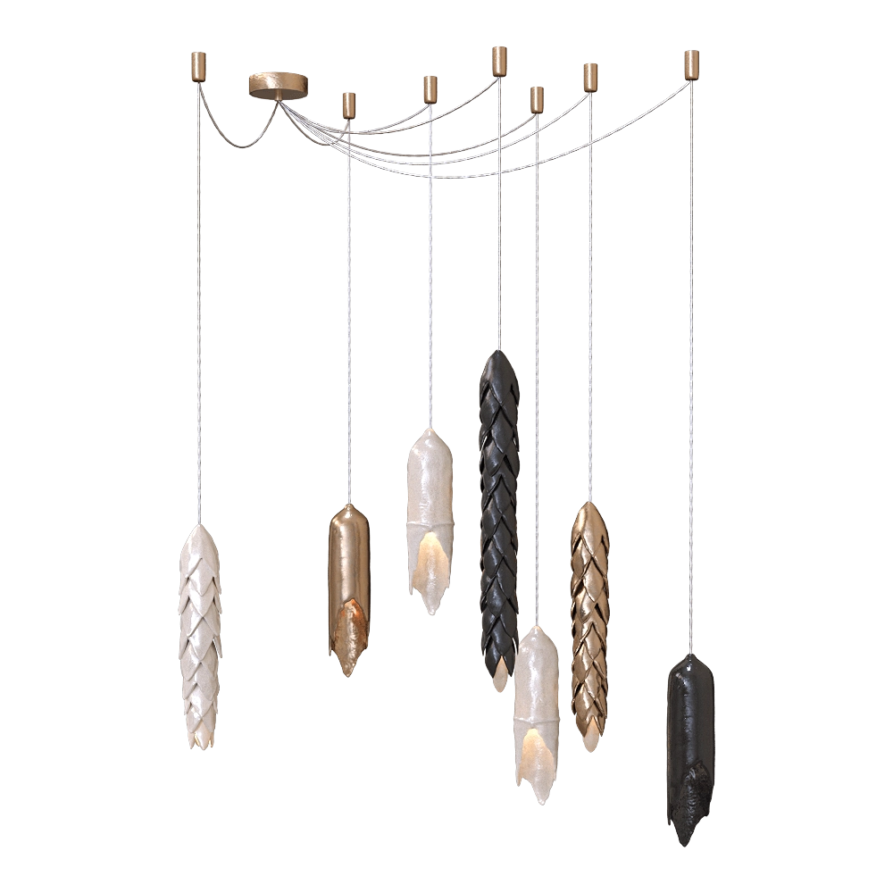 Vetvi – Pendant lamps Kolos 3D Model Vetvi – Pendant lamps Kolos 3D Model