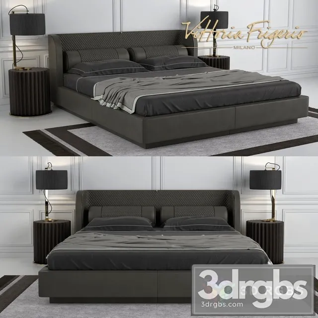 VF Bellini Bed 3D Model Download