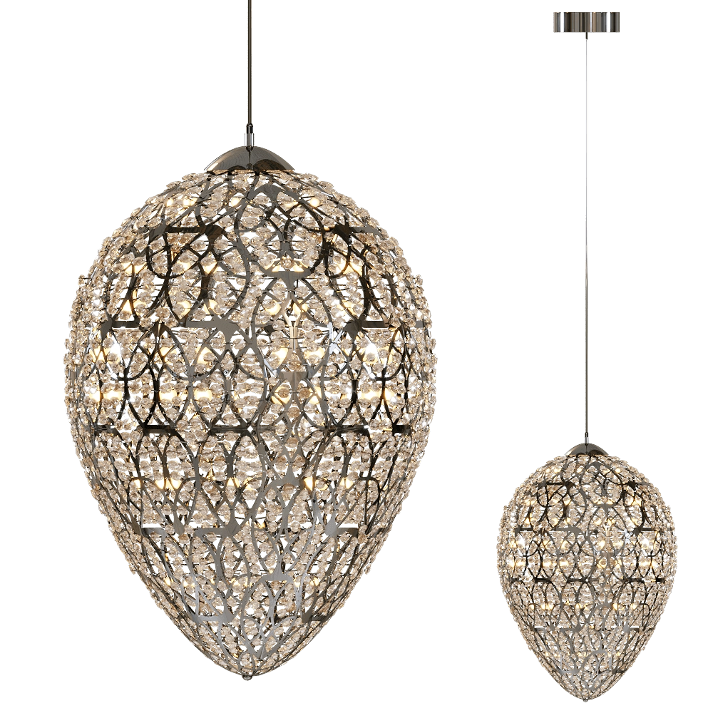 VGnewtrend – Chandelier ARABESQUE EGG 3D Model