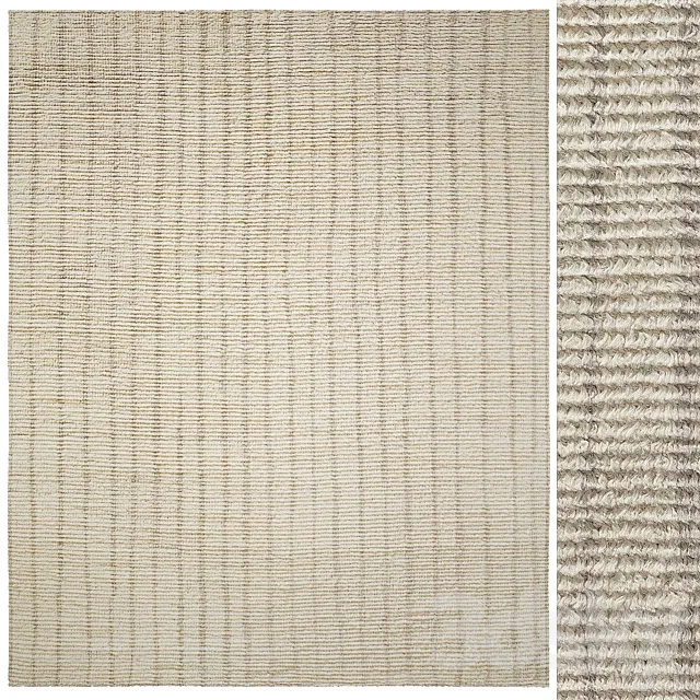 VIA HANDWOVEN WOOL RUG 3DModel VIA HANDWOVEN WOOL RUG 3DModel