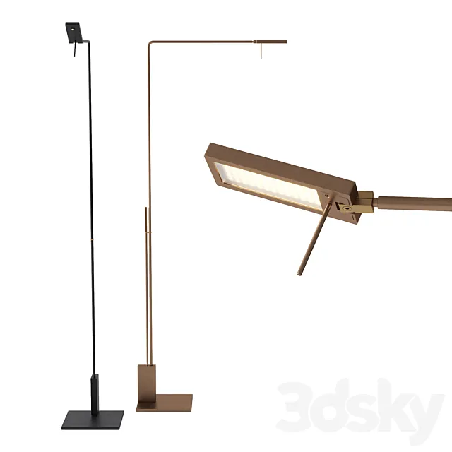 Viabizzuno Roy Lettura 3D Model