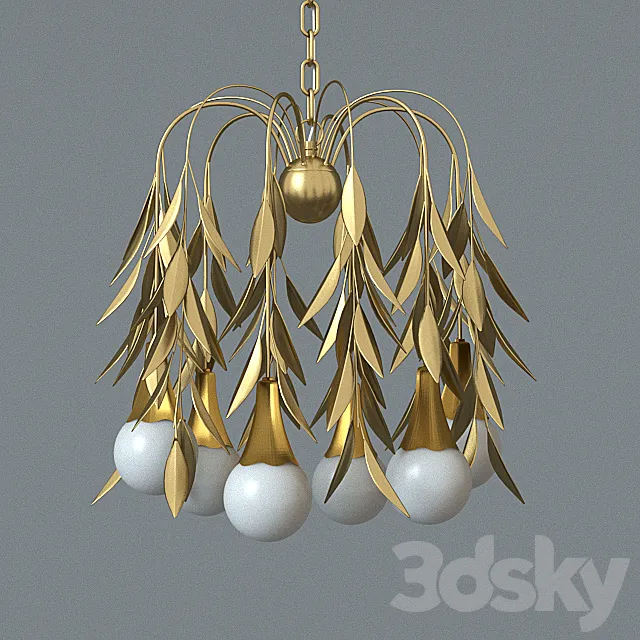 Vianne Chandelier 3D Model