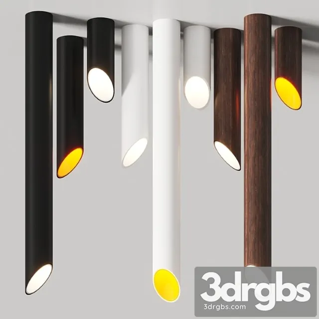Vibia 45 ceiling lamps 3D Model Download