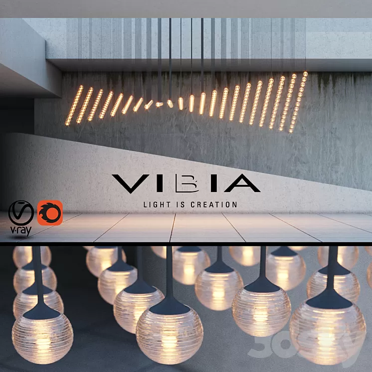 Vibia Algorithm 3D Model
