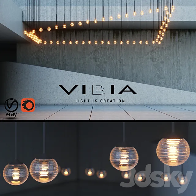 Vibia Algorithm 3DModel Vibia Algorithm 3DModel