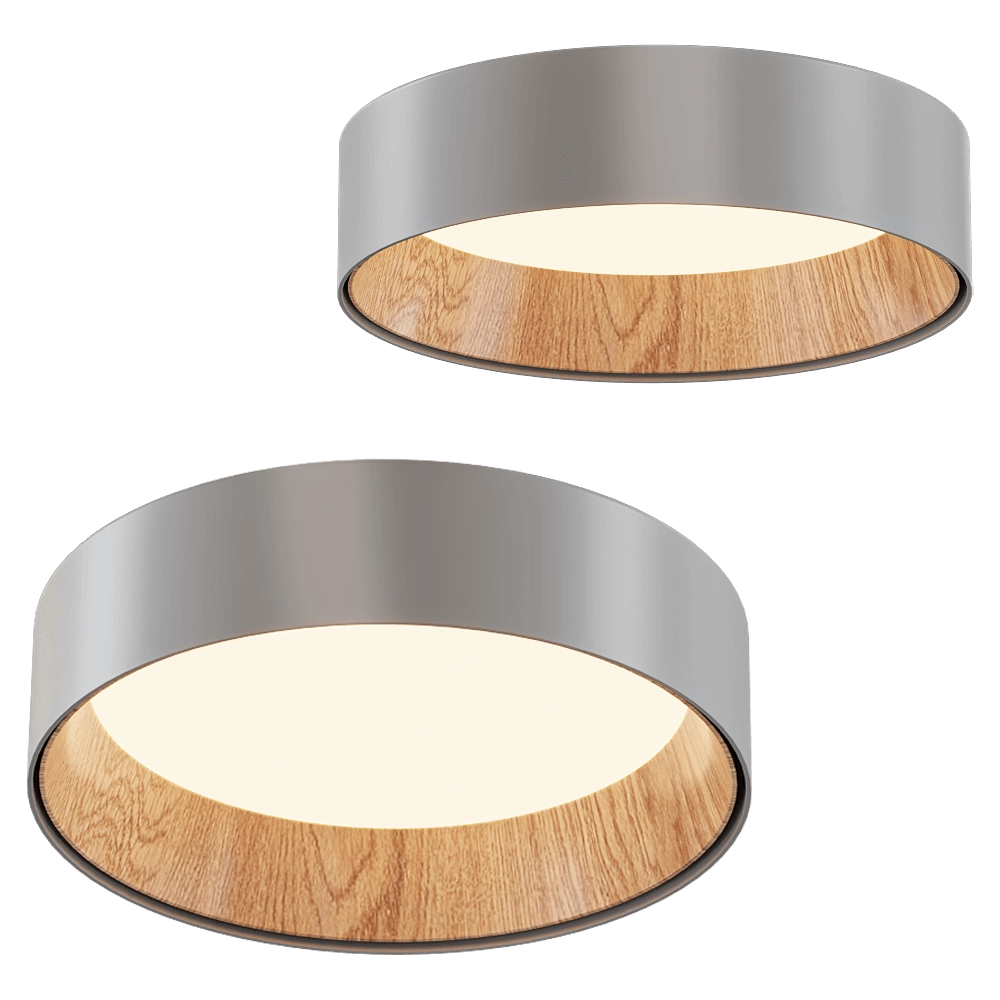 Vibia – Ceiling lamp Duo 4870 3D Model Vibia – Ceiling lamp Duo 4870 3D Model