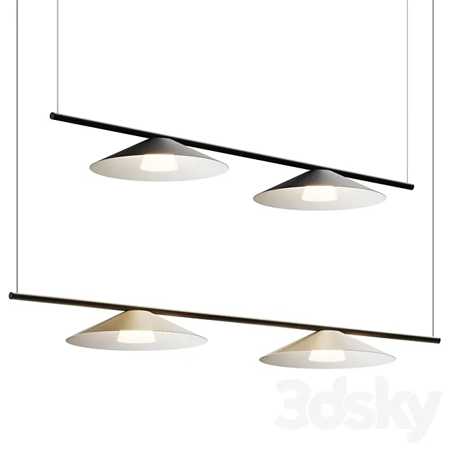 Vibia Circus Solo Pendant Lamp 3D Model