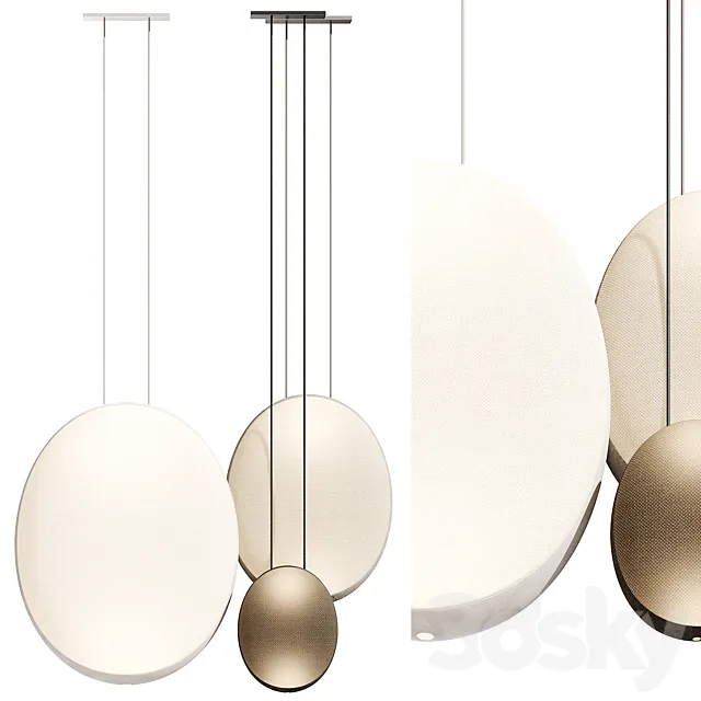 VIBIA COSMOS PENDANT LAMP 2510 By timlight 3D Model