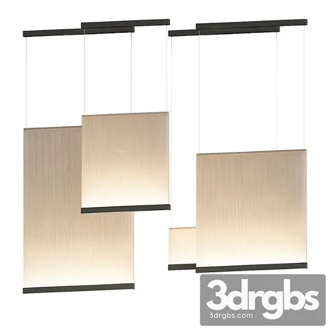 Vibia curtain fabric pendant lamp Vibia curtain fabric pendant lamp