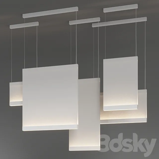 Vibia Curtain Hanging 3DModel