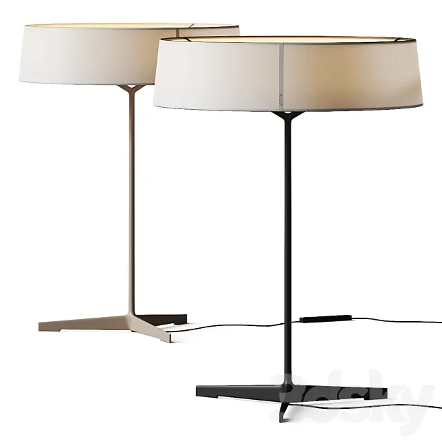 Vibia Dama 3225 Table Lamp 3D Model Vibia Dama 3225 Table Lamp 3D Model