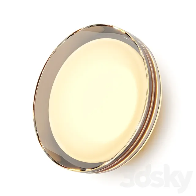 Vibia Dots Glass Wall Lamp 3D Model