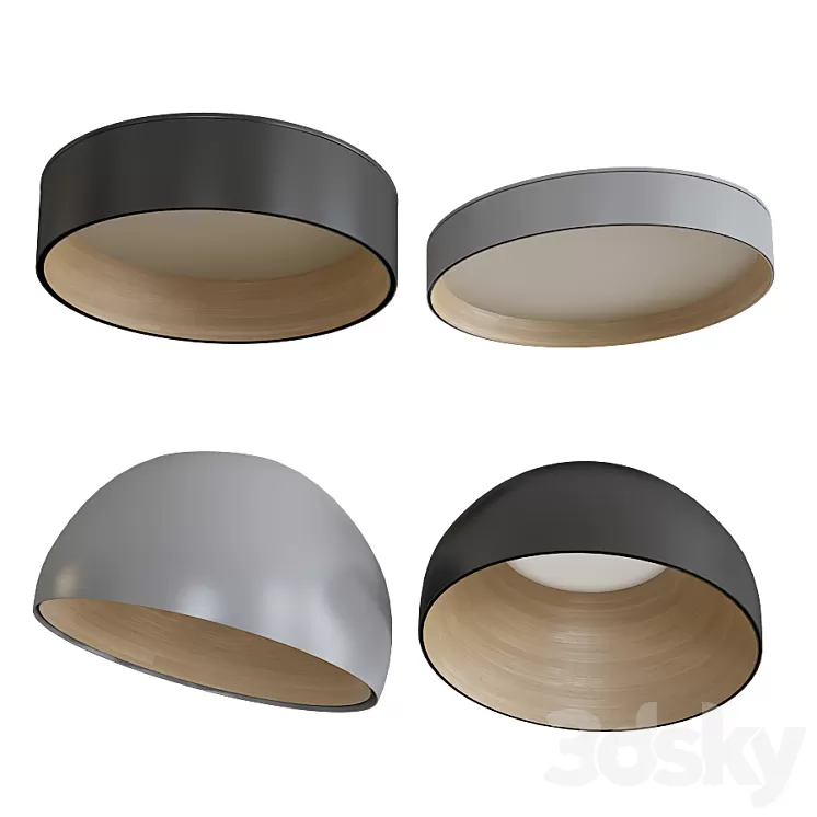 Vibia Duo lamp 3D Model