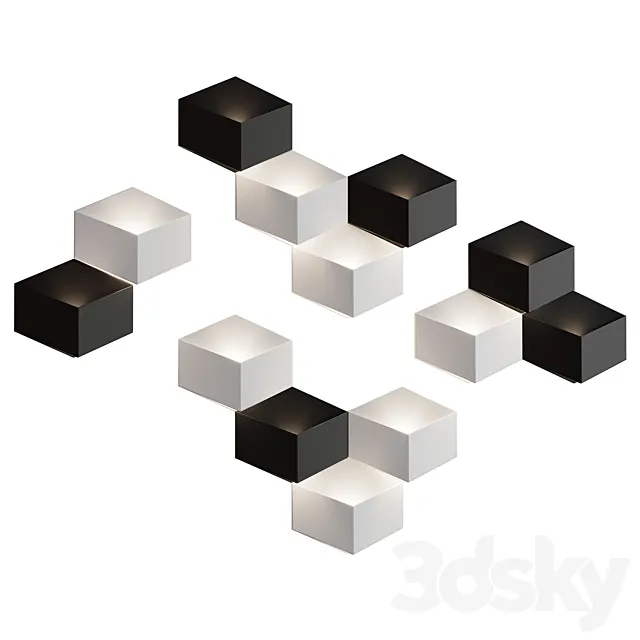 Vibia fold surface 3D Model Vibia fold surface 3D Model