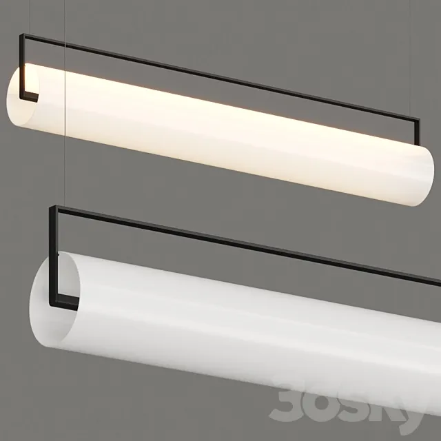 Vibia Kontur Pendant Lamp 3D Model