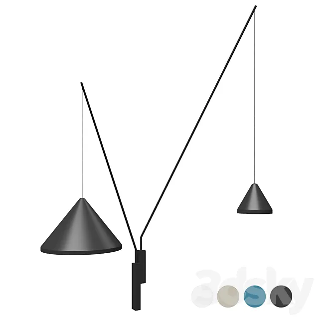 Vibia North (wall light) 3D Model