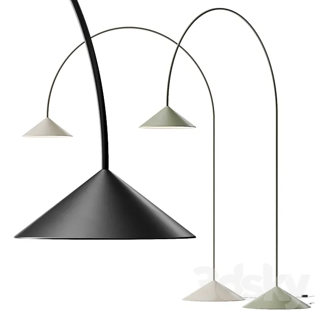 Vibia Out 4270 Floor Lamp 3D Model Vibia Out 4270 Floor Lamp 3D Model