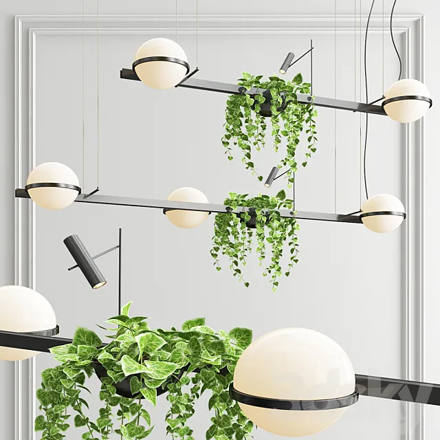 Vibia Palma 3437 by Antoni Arola 3DModel