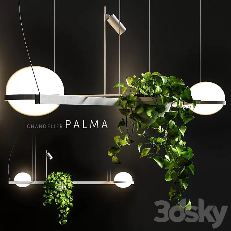 Vibia Palma 3734 3D Model
