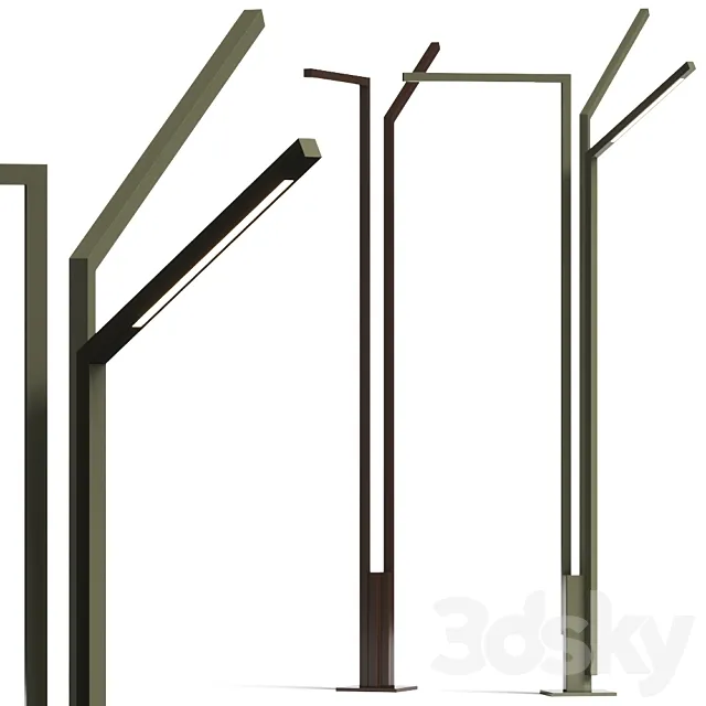 Vibia Palo Alto Outdoor Lamps 3DModel