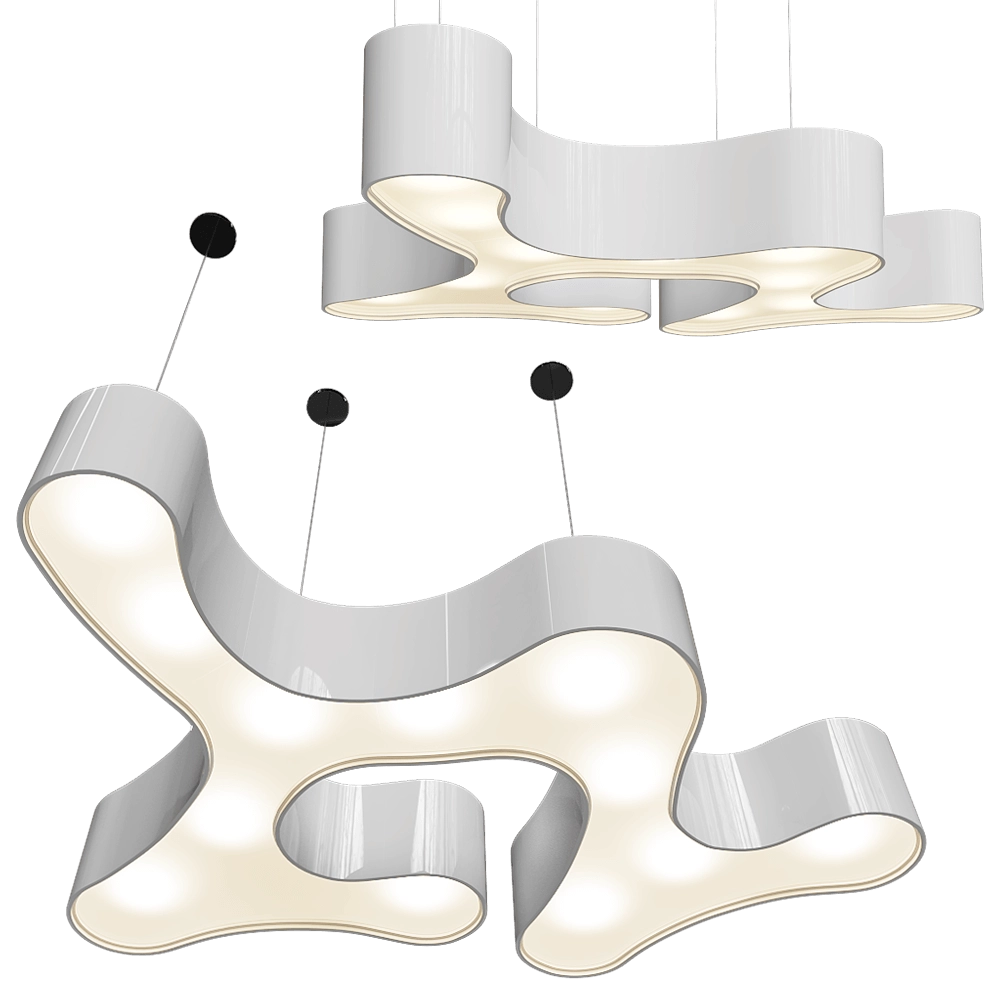 Vibia – Pendant lamp Ameba 3D Model Vibia – Pendant lamp Ameba 3D Model