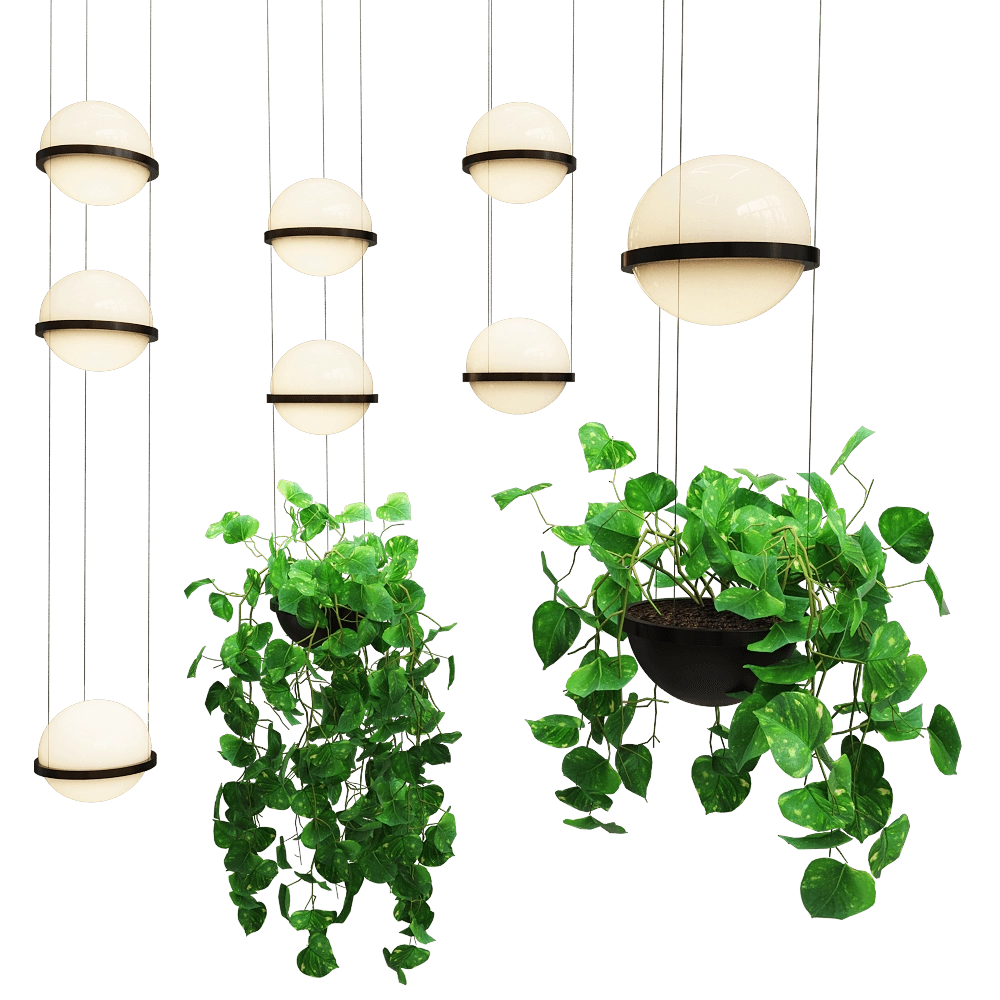 Vibia – Pendant lamp Palma – 3724-30 3D Model