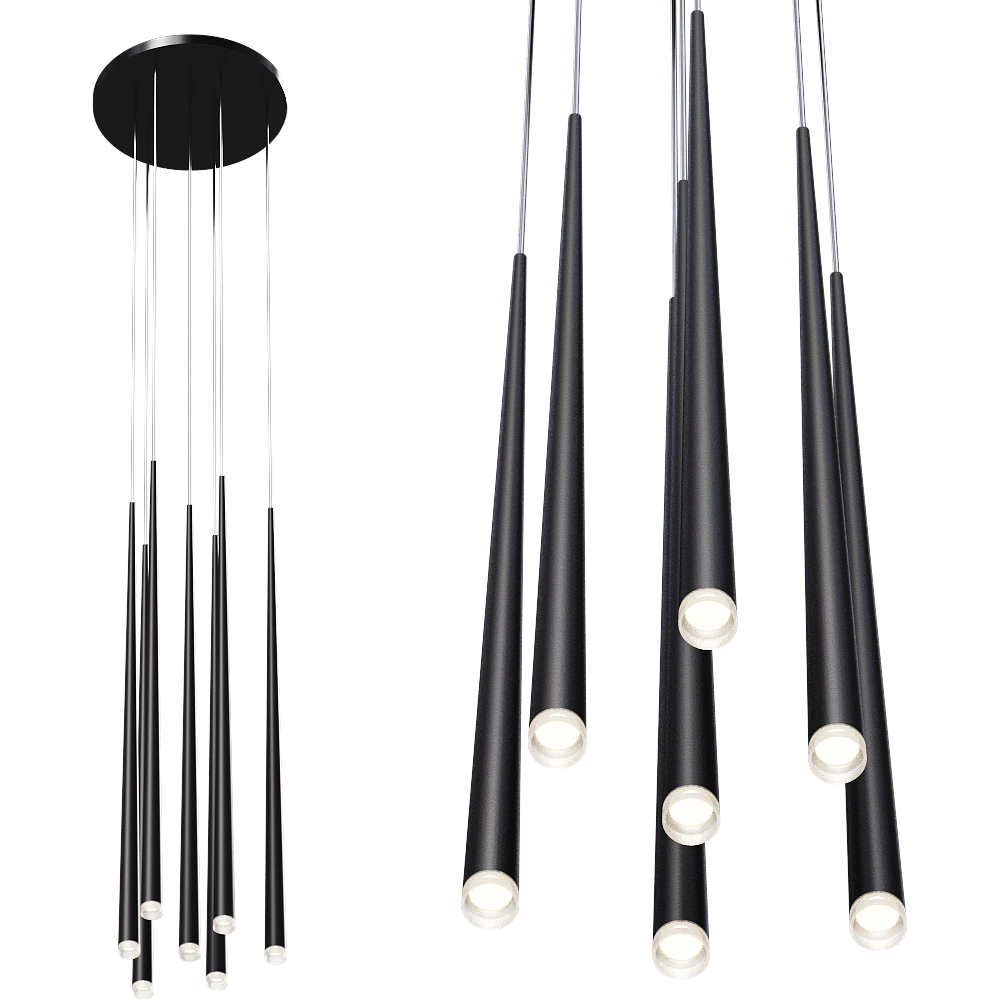 Vibia – Pendant lamp Slim – 0914 3D Model Vibia – Pendant lamp Slim – 0914 3D Model