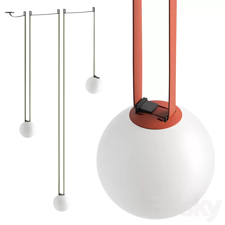 Vibia Plusminus Spheres 3D Model Free Download