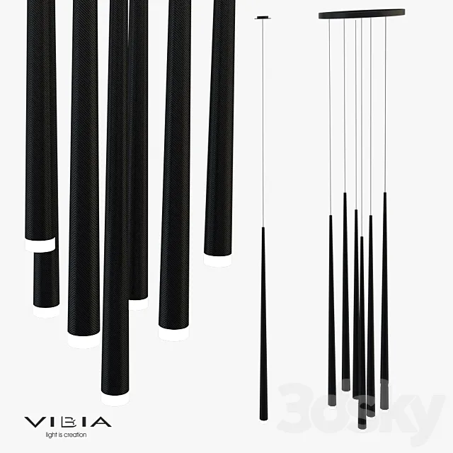 Vibia Slim carbon 0925 3D Model Vibia Slim carbon 0925 3D Model